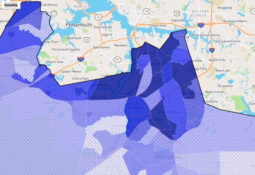 Chesapeake Crime Map