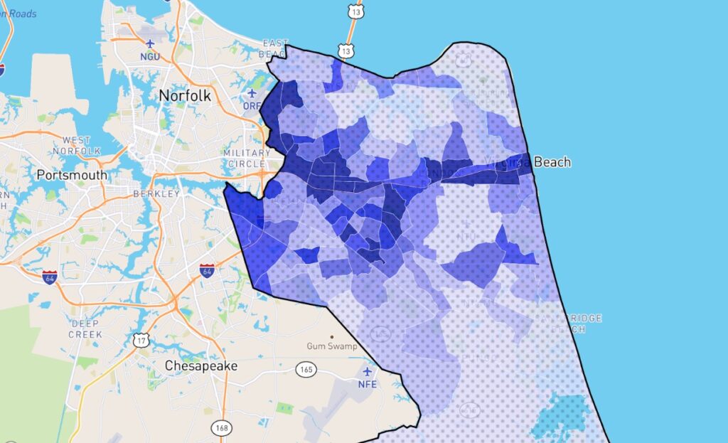 Virginia Beach Crime Map